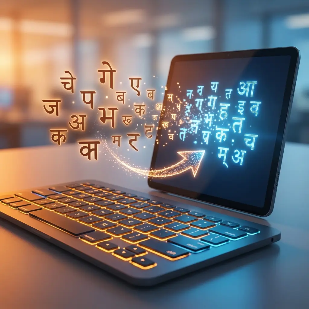 हिंदी फॉन्ट (Garbage) कन्वर्टर: 'ueLrs' को 'नमस्ते' बनाएं