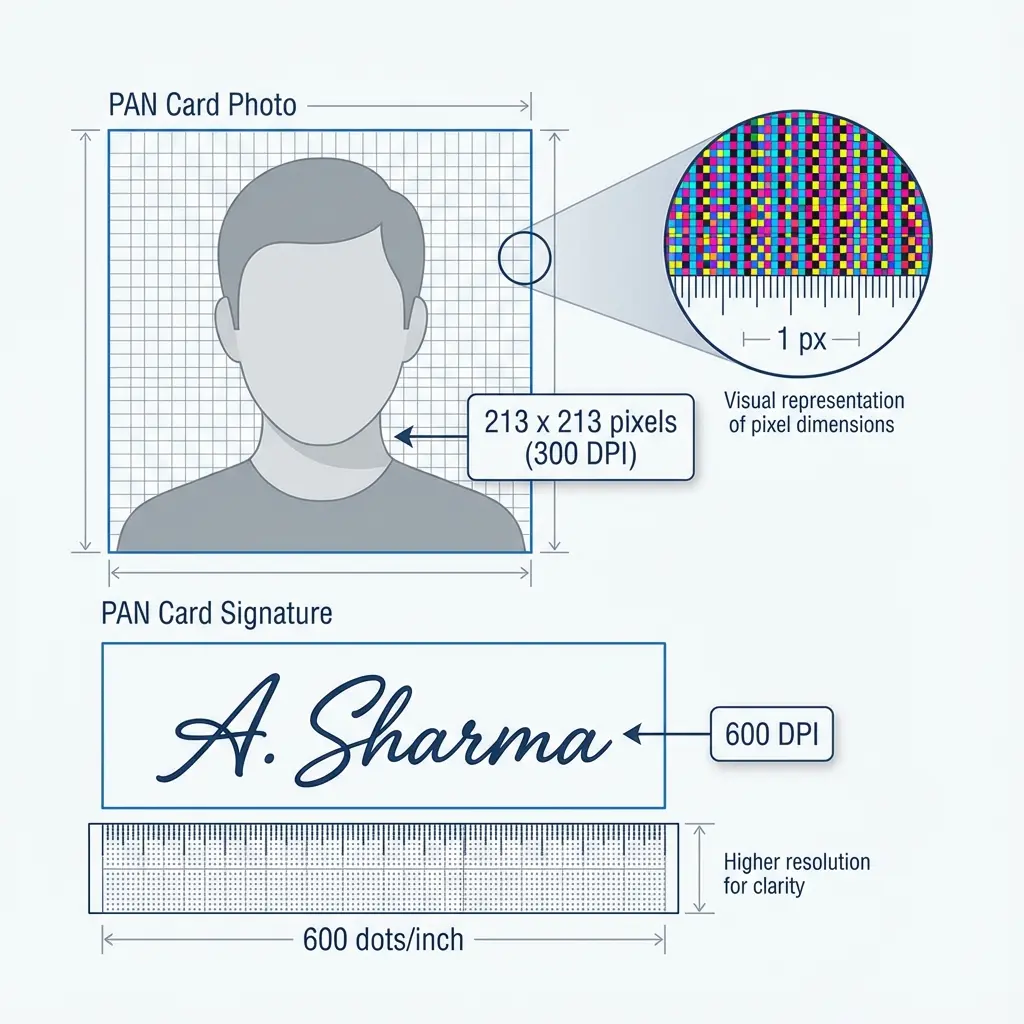 PAN Card Photo Resizer: The 213 Pixel & 300 DPI Puzzle Solved