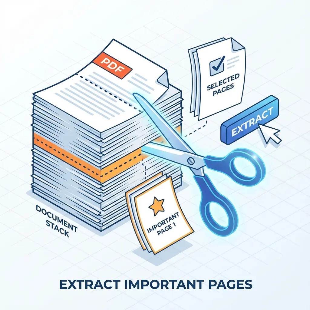 PDF को कैसे काटें? (100 पेज में से 1 पेज निकालें)
