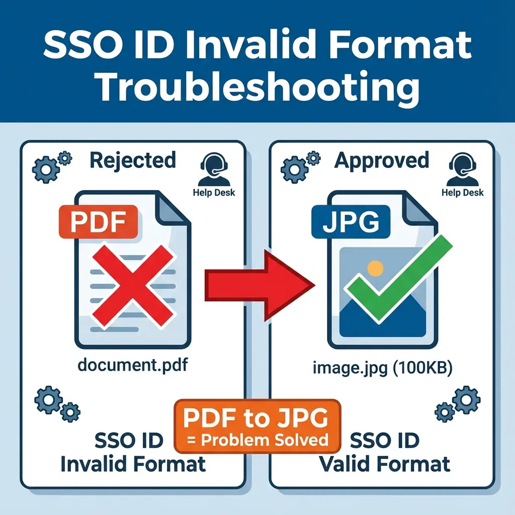 Fix SSO ID 'Invalid Format' Error: The 30-Second Solution
